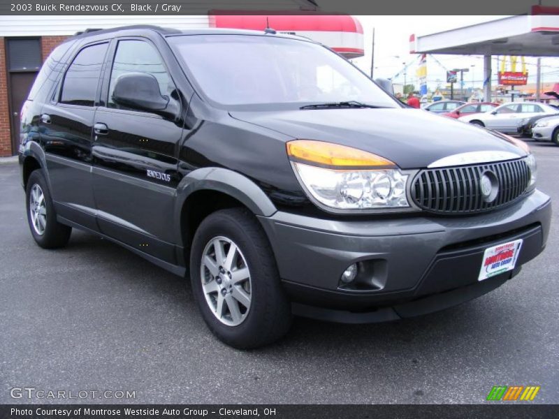 Black / Gray 2003 Buick Rendezvous CX