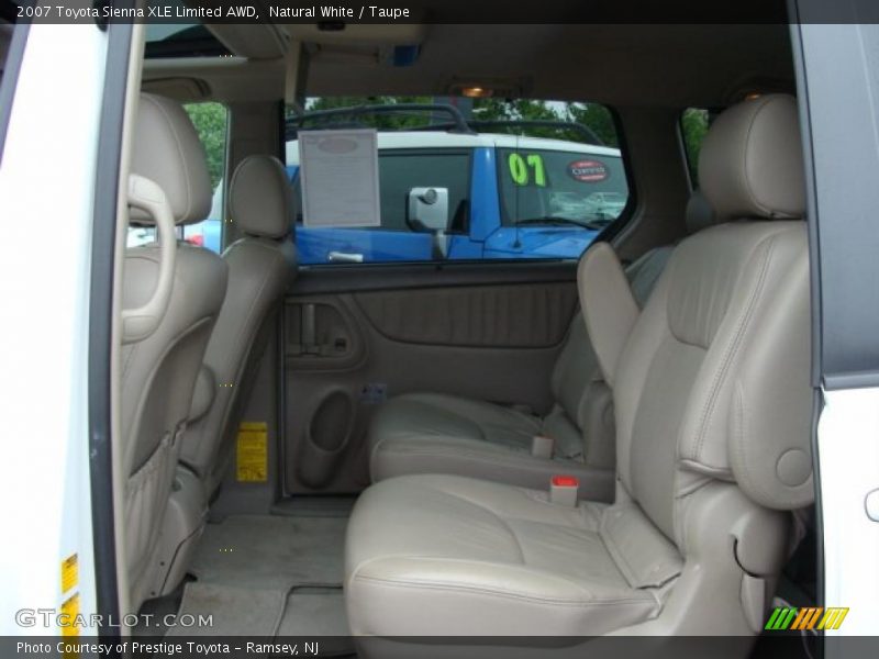 Natural White / Taupe 2007 Toyota Sienna XLE Limited AWD