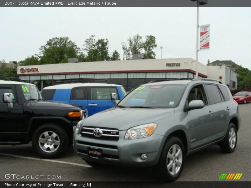 Everglade Metallic / Taupe 2007 Toyota RAV4 Limited 4WD