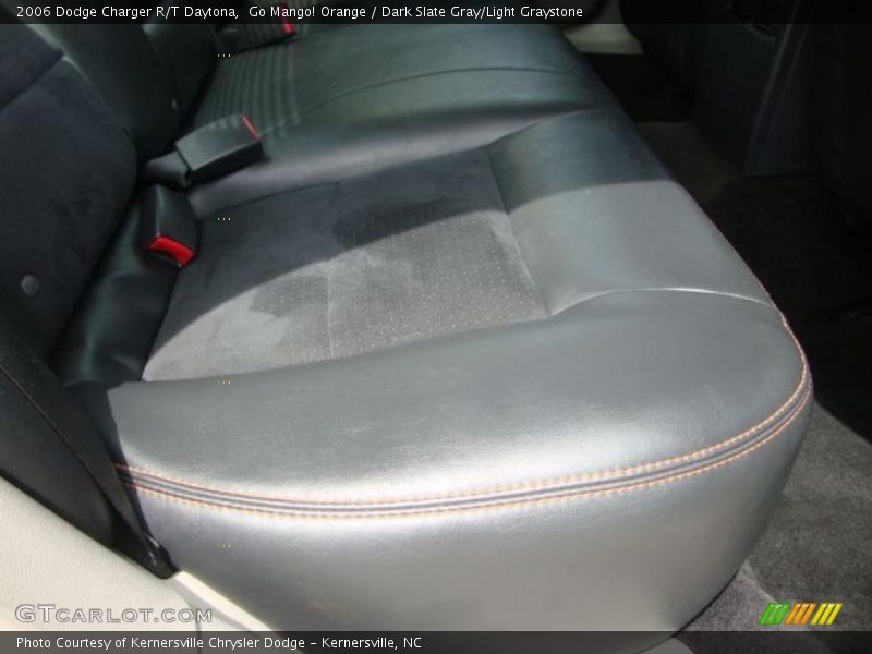 Go Mango! Orange / Dark Slate Gray/Light Graystone 2006 Dodge Charger R/T Daytona