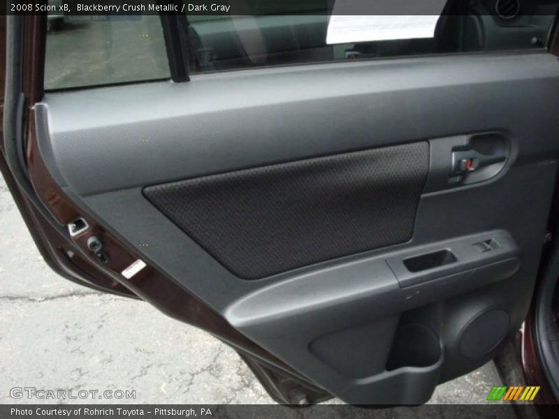 Blackberry Crush Metallic / Dark Gray 2008 Scion xB