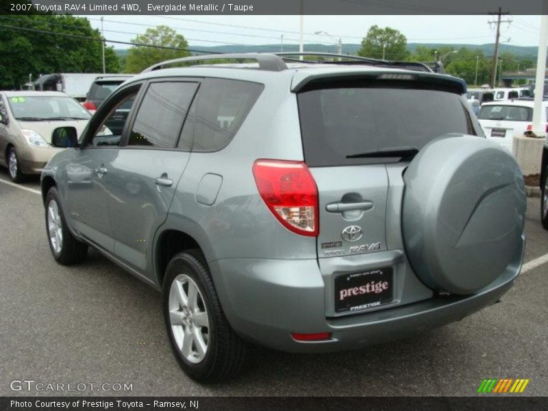 Everglade Metallic / Taupe 2007 Toyota RAV4 Limited 4WD