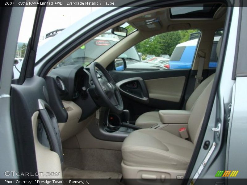 Everglade Metallic / Taupe 2007 Toyota RAV4 Limited 4WD