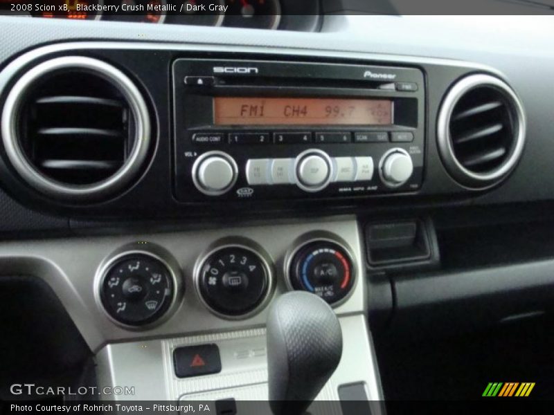 Blackberry Crush Metallic / Dark Gray 2008 Scion xB