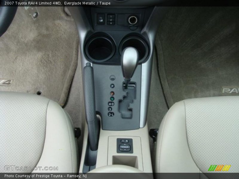 Everglade Metallic / Taupe 2007 Toyota RAV4 Limited 4WD