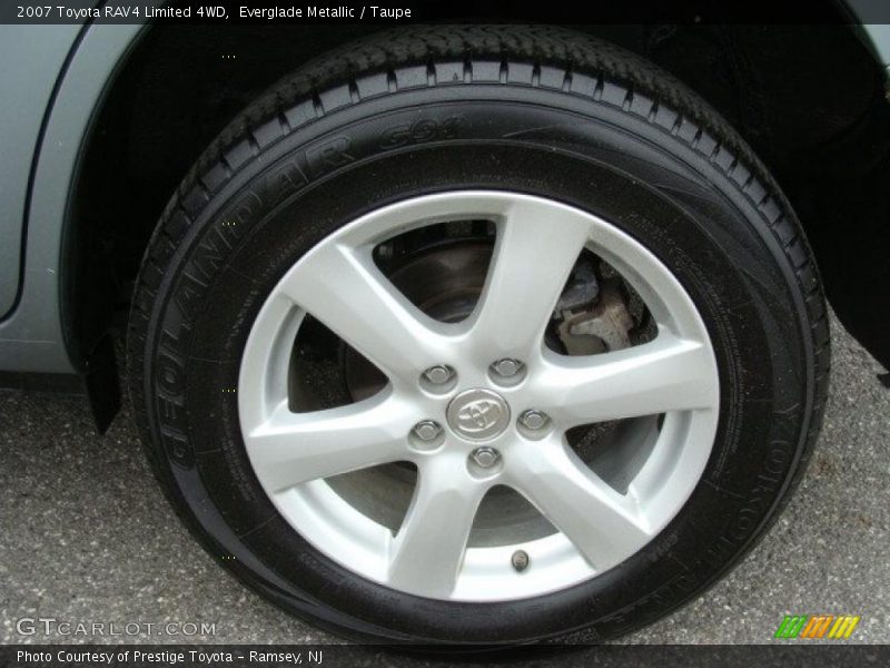 Everglade Metallic / Taupe 2007 Toyota RAV4 Limited 4WD