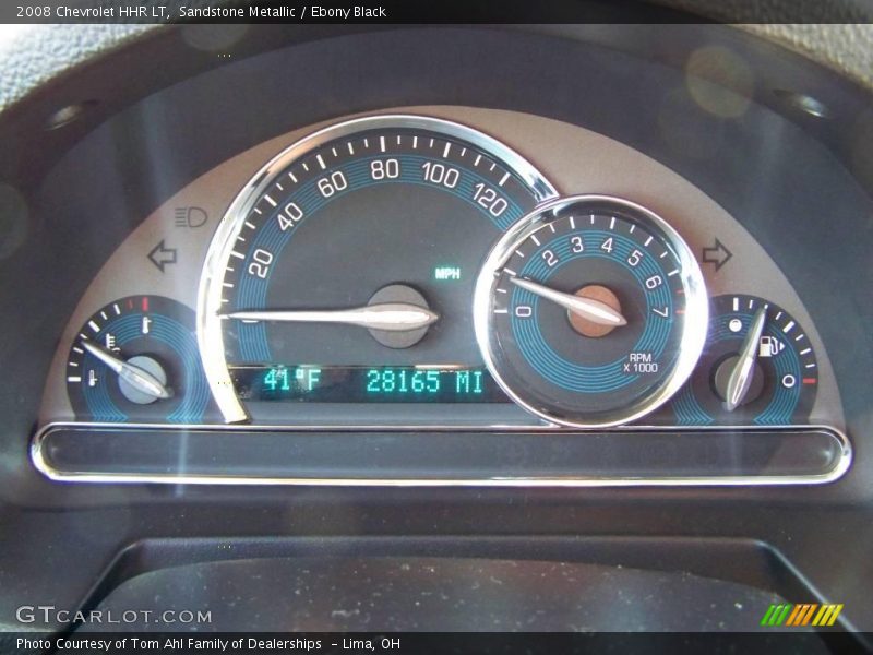 Sandstone Metallic / Ebony Black 2008 Chevrolet HHR LT