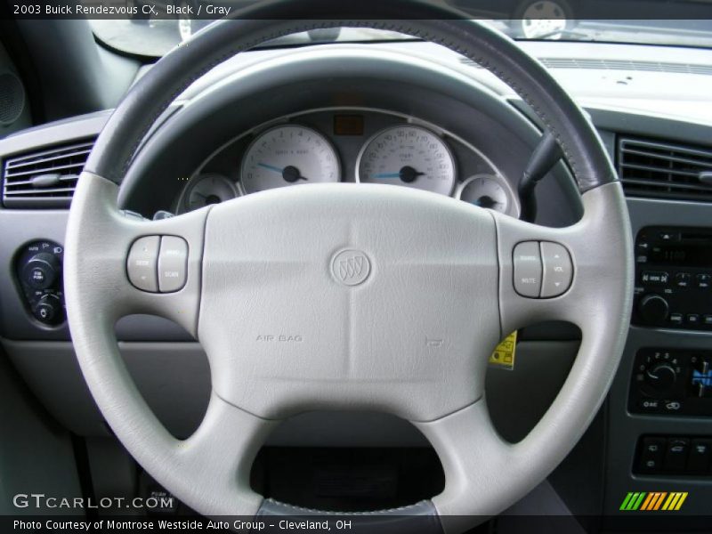 Black / Gray 2003 Buick Rendezvous CX