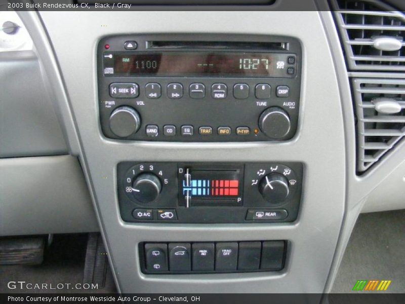 Black / Gray 2003 Buick Rendezvous CX