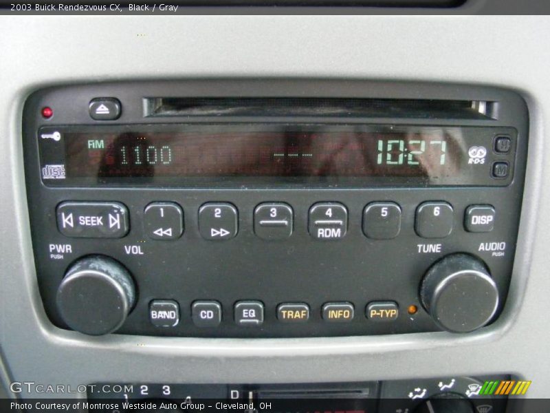 Black / Gray 2003 Buick Rendezvous CX