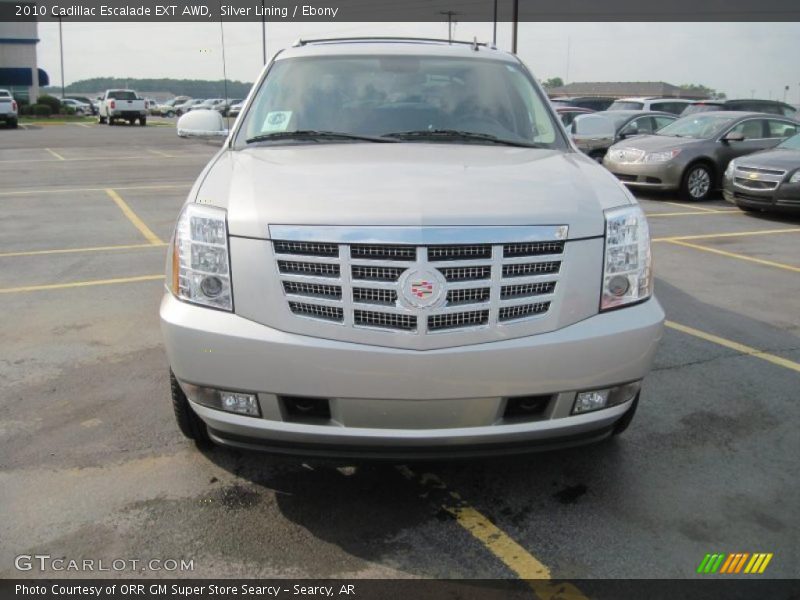 Silver Lining / Ebony 2010 Cadillac Escalade EXT AWD