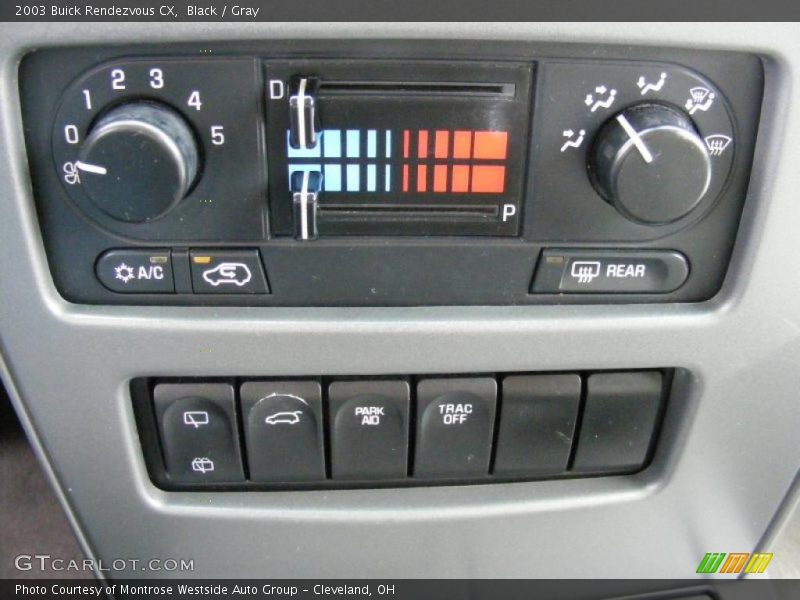 Black / Gray 2003 Buick Rendezvous CX