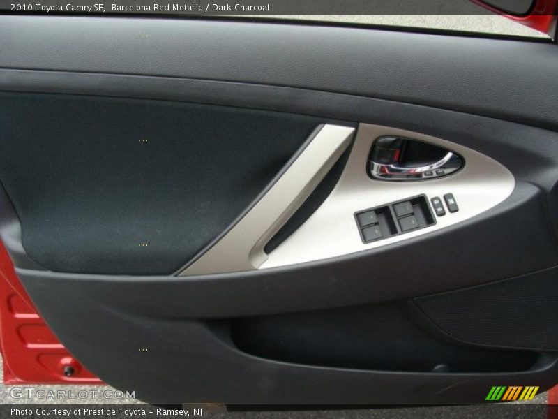 Barcelona Red Metallic / Dark Charcoal 2010 Toyota Camry SE