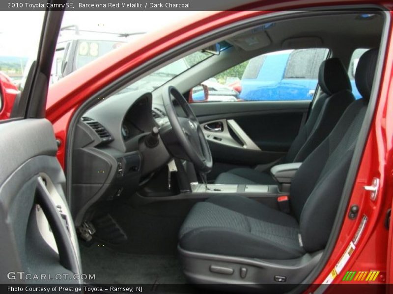 Barcelona Red Metallic / Dark Charcoal 2010 Toyota Camry SE