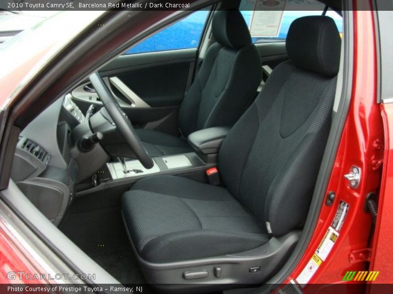 Barcelona Red Metallic / Dark Charcoal 2010 Toyota Camry SE