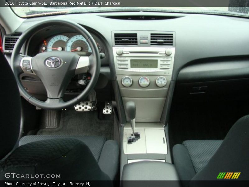 Barcelona Red Metallic / Dark Charcoal 2010 Toyota Camry SE