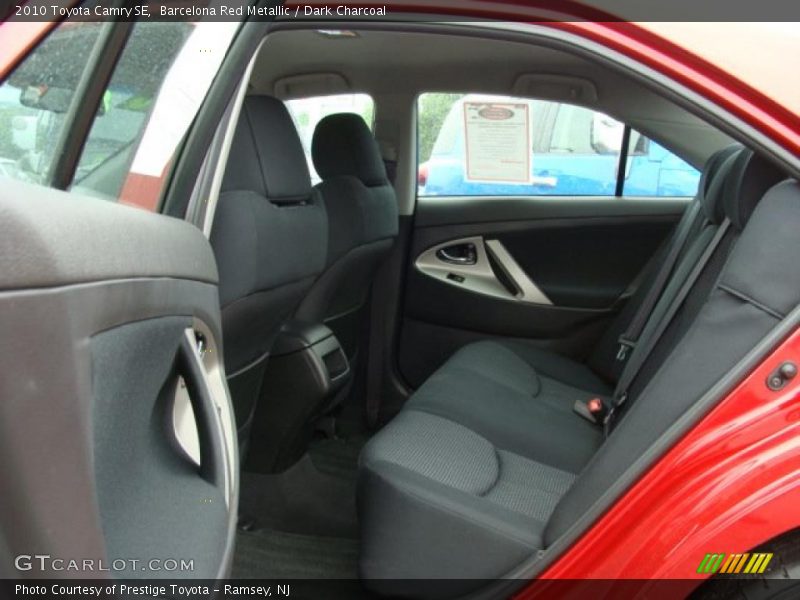Barcelona Red Metallic / Dark Charcoal 2010 Toyota Camry SE