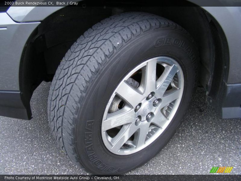 Black / Gray 2003 Buick Rendezvous CX