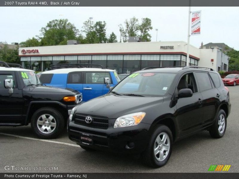Black / Ash Gray 2007 Toyota RAV4 4WD