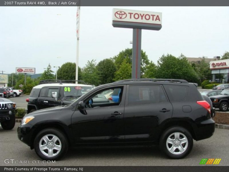 Black / Ash Gray 2007 Toyota RAV4 4WD