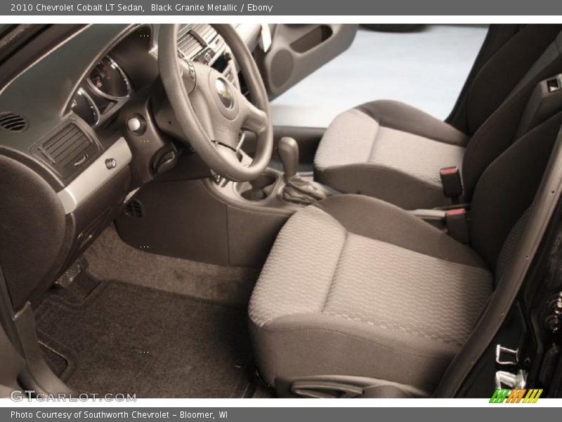 Black Granite Metallic / Ebony 2010 Chevrolet Cobalt LT Sedan