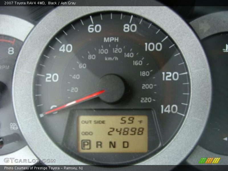 Black / Ash Gray 2007 Toyota RAV4 4WD