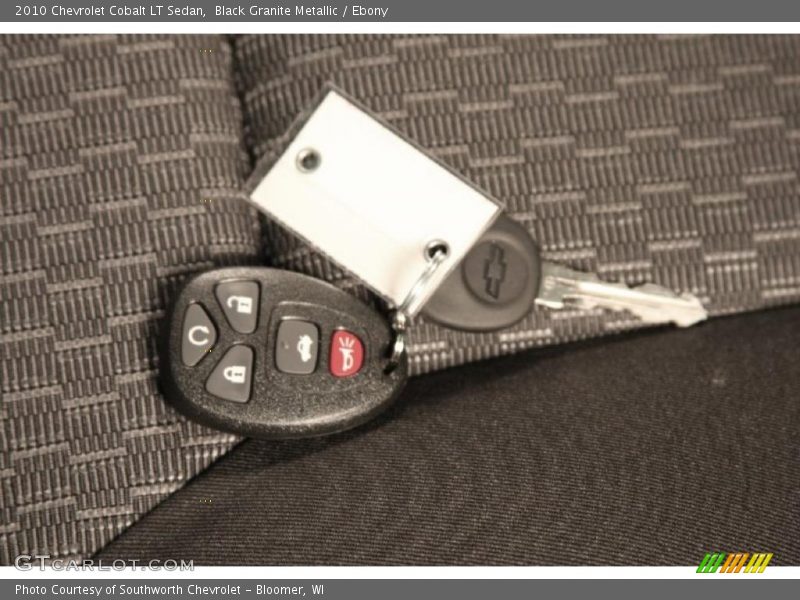 Black Granite Metallic / Ebony 2010 Chevrolet Cobalt LT Sedan