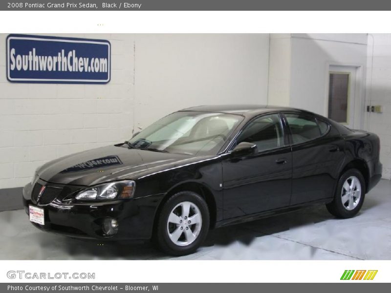 Black / Ebony 2008 Pontiac Grand Prix Sedan