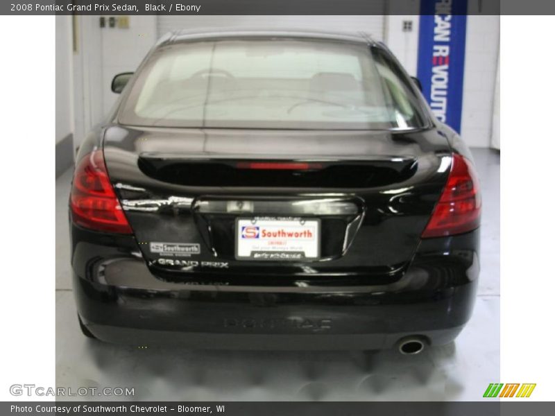 Black / Ebony 2008 Pontiac Grand Prix Sedan