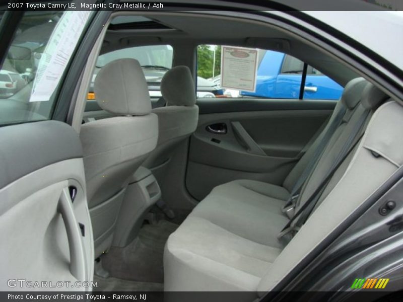 Magnetic Gray Metallic / Ash 2007 Toyota Camry LE