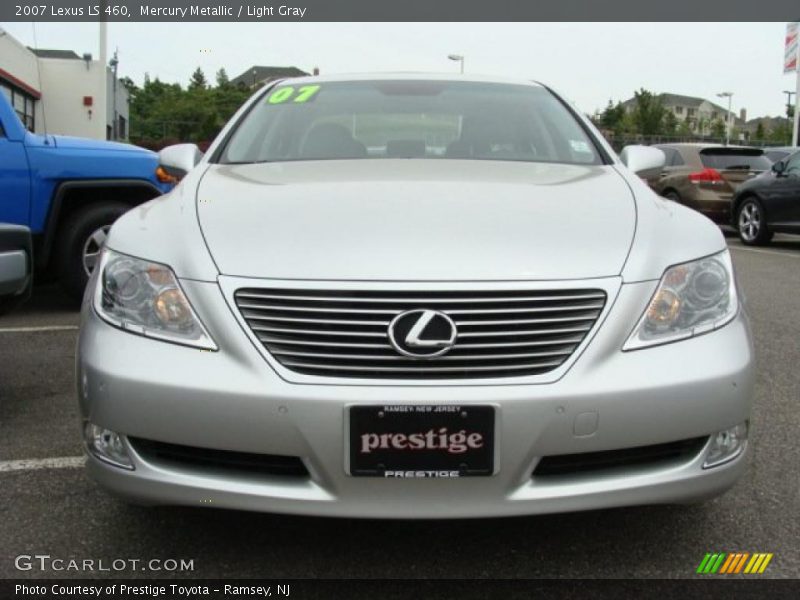 Mercury Metallic / Light Gray 2007 Lexus LS 460