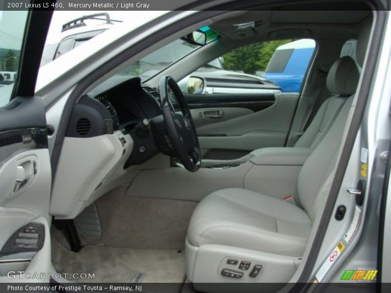 Mercury Metallic / Light Gray 2007 Lexus LS 460