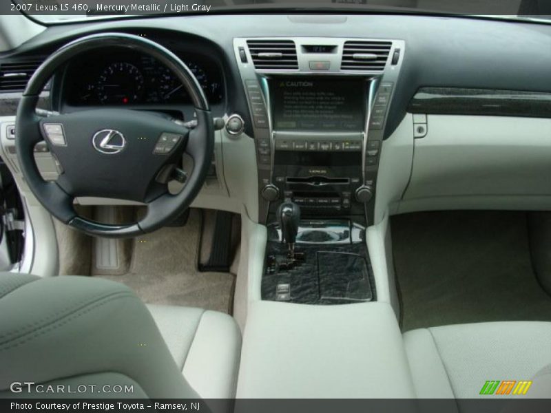 Mercury Metallic / Light Gray 2007 Lexus LS 460