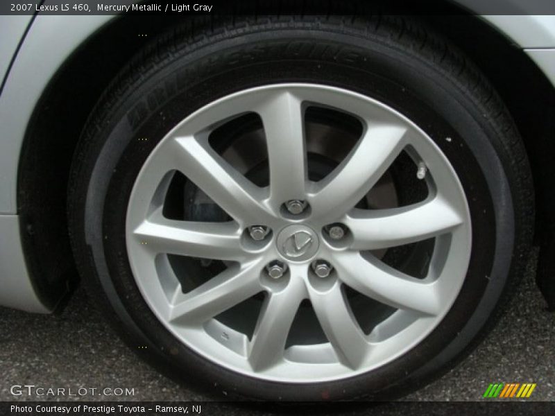 Mercury Metallic / Light Gray 2007 Lexus LS 460