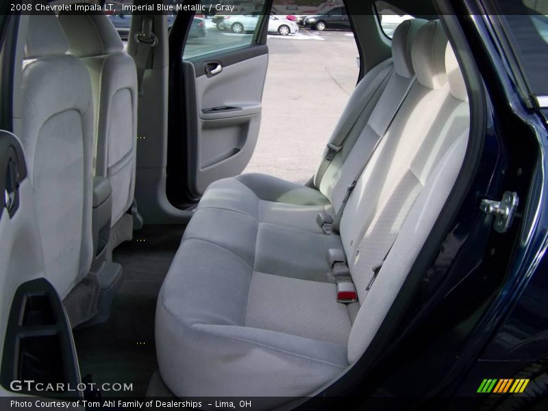 Imperial Blue Metallic / Gray 2008 Chevrolet Impala LT