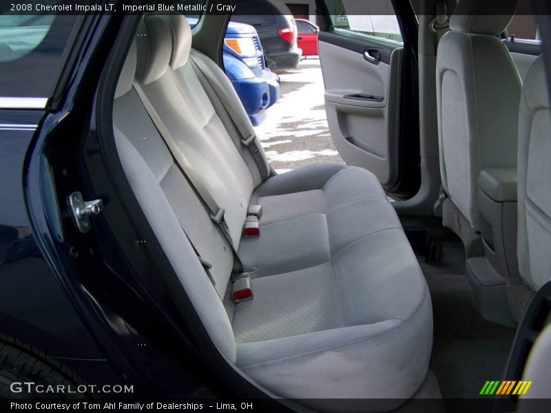 Imperial Blue Metallic / Gray 2008 Chevrolet Impala LT