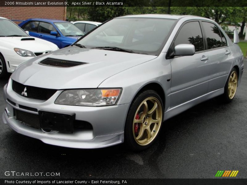 Custom Wheels of 2006 Lancer Evolution IX