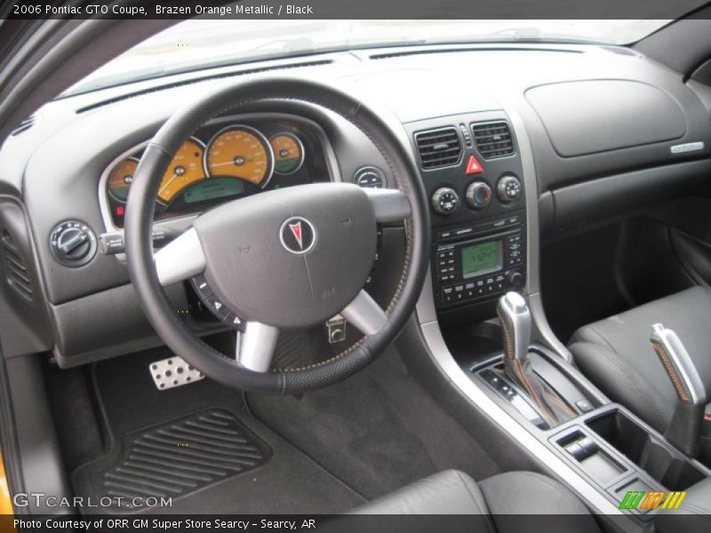 Brazen Orange Metallic / Black 2006 Pontiac GTO Coupe