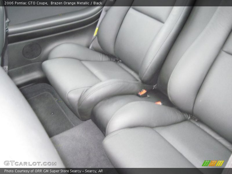 Brazen Orange Metallic / Black 2006 Pontiac GTO Coupe