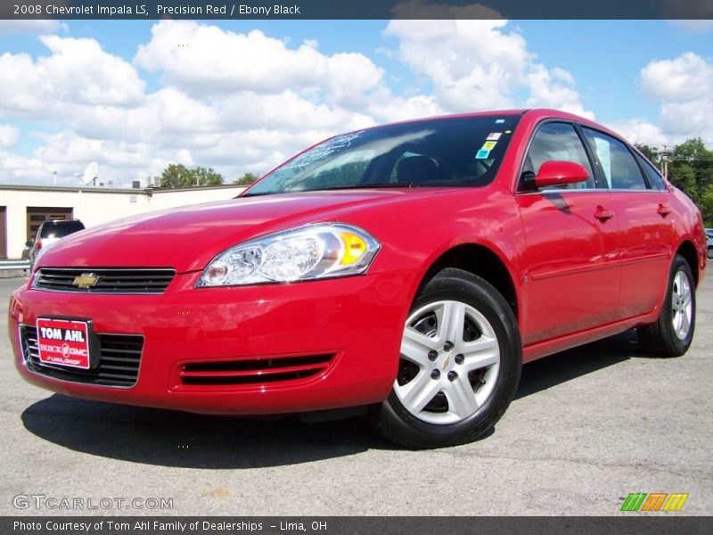 Precision Red / Ebony Black 2008 Chevrolet Impala LS