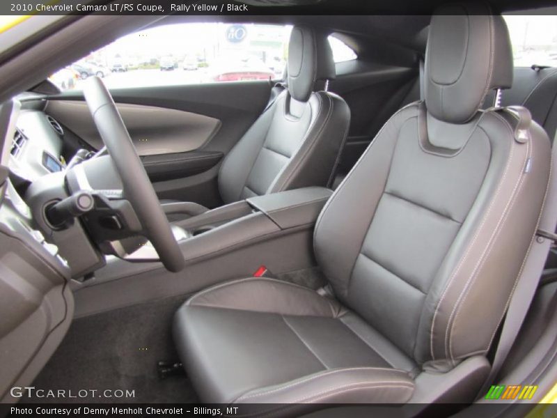 Rally Yellow / Black 2010 Chevrolet Camaro LT/RS Coupe