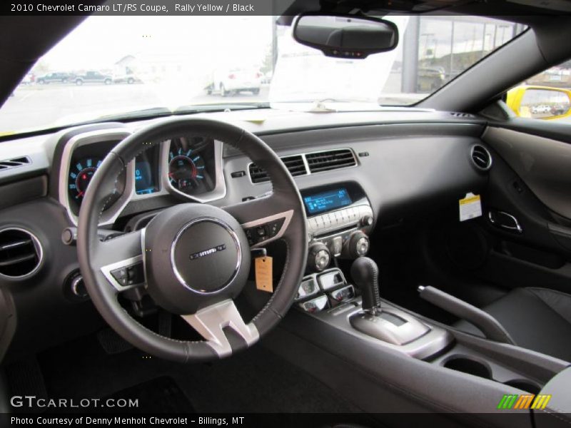 Rally Yellow / Black 2010 Chevrolet Camaro LT/RS Coupe