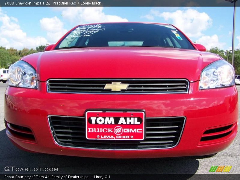 Precision Red / Ebony Black 2008 Chevrolet Impala LS