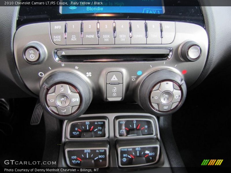 Rally Yellow / Black 2010 Chevrolet Camaro LT/RS Coupe
