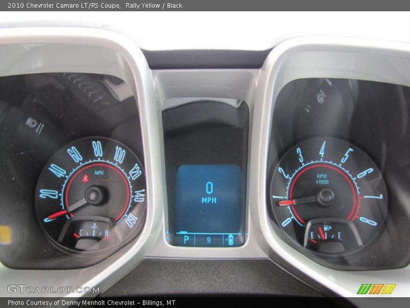 Rally Yellow / Black 2010 Chevrolet Camaro LT/RS Coupe