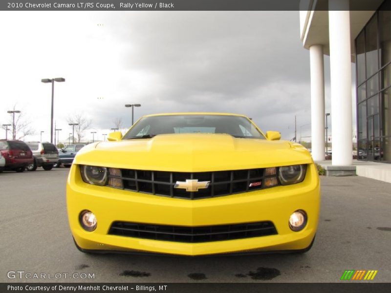 Rally Yellow / Black 2010 Chevrolet Camaro LT/RS Coupe
