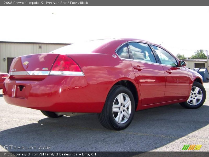 Precision Red / Ebony Black 2008 Chevrolet Impala LS