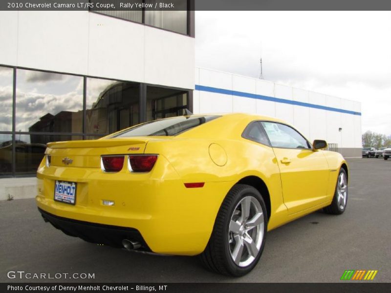 Rally Yellow / Black 2010 Chevrolet Camaro LT/RS Coupe
