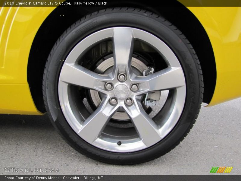 Rally Yellow / Black 2010 Chevrolet Camaro LT/RS Coupe