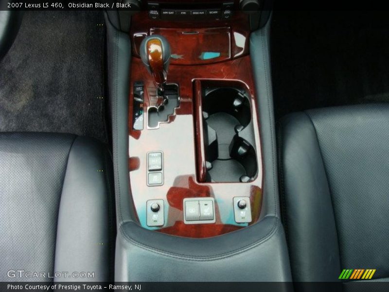 Obsidian Black / Black 2007 Lexus LS 460